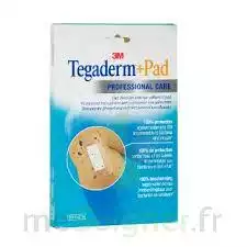 Tegaderm+pad Pansement Adhésif Stérile Avec Compresse Transparent 5x7cm B/10 à PODENSAC
