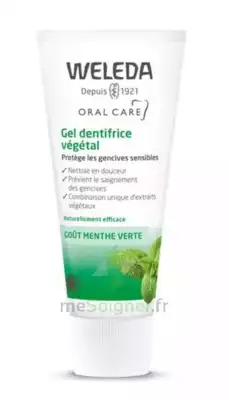 Weleda Soins Bucco-dentaires Gel Dentifrice Végétal 2t/75ml à PODENSAC